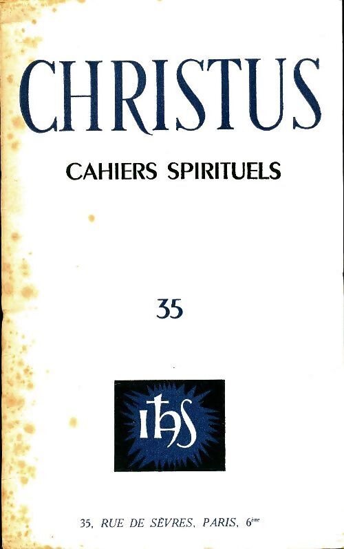 Christus n°35 - Collectif - Livre