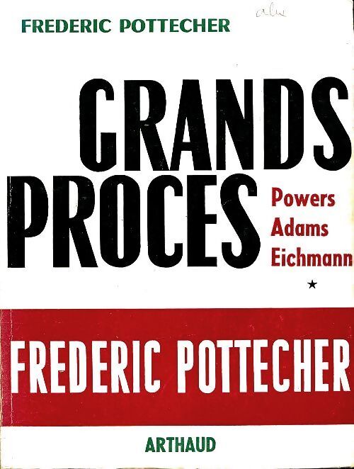 Les grands procès - Frédéric Pottecher - Livre