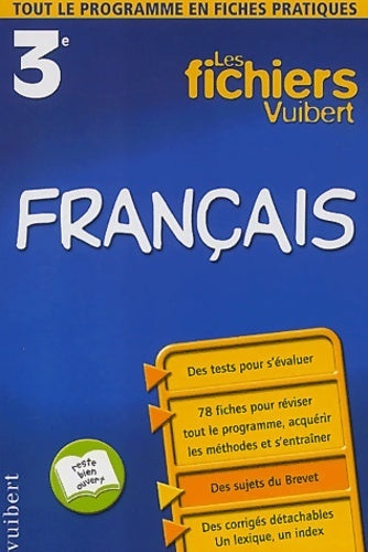 Français 3e - Christian Courchelle - Livre