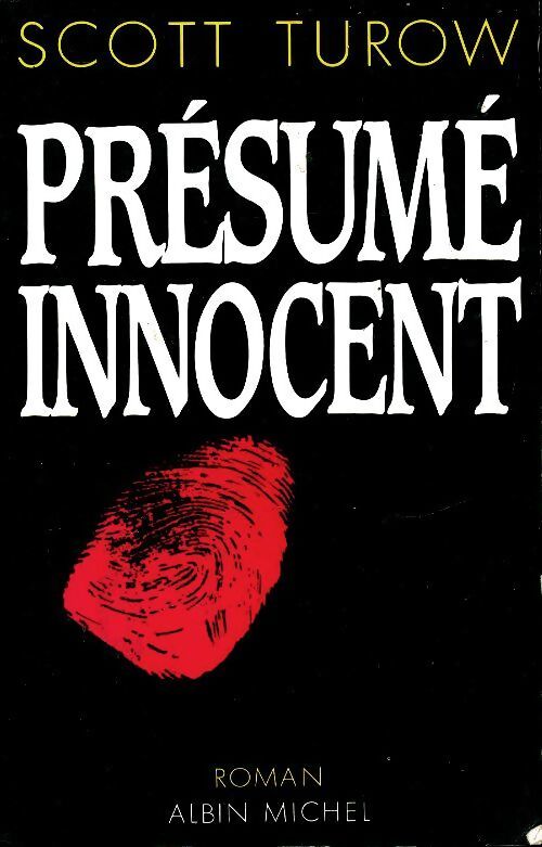 Présumé innocent - Scott Turow - Livre