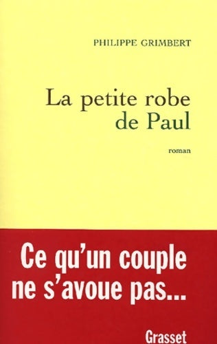 La petite robe de Paul - Paul Grimbert - Livre