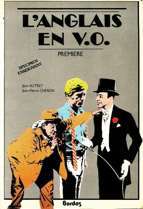 L'anglais en V. O. Première - Jean-Pierre Chéron - Livre