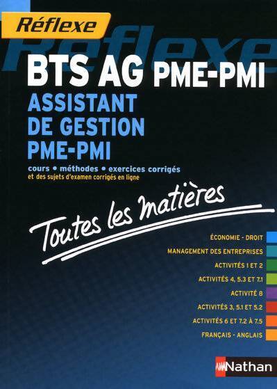 BTS assistant de gestion PME-PMI - Collectif - Livre