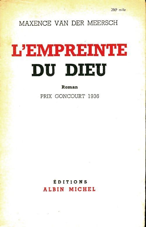 L'empreinte du Dieu - Maxence Van der Meersch - Livre