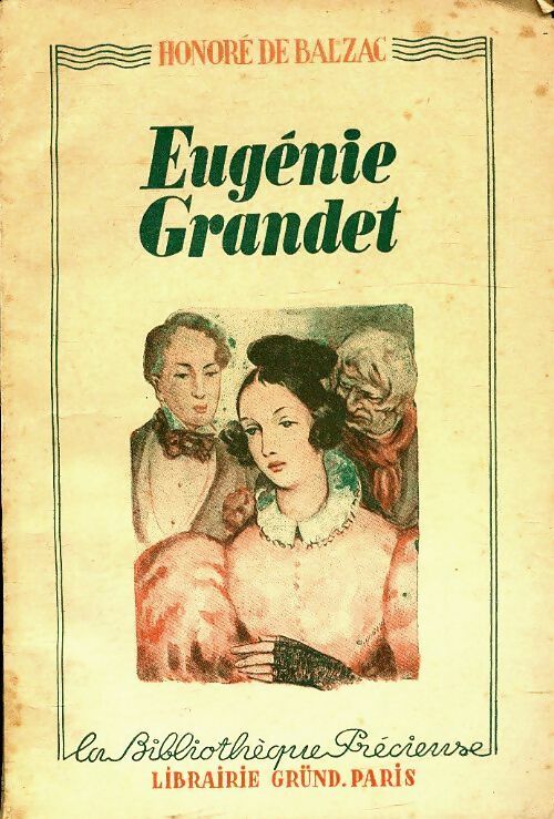 Eugénie Grandet - Honoré De Balzac - Livre
