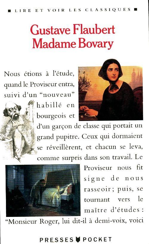 Madame Bovary - Gustave Flaubert - Livre