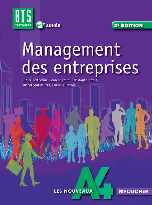Management des entreprises 2e année BTS - Didier Bertholom - Livre