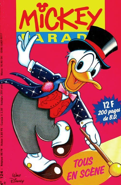 Mickey parade n°124 : Tous en scène - Collectif - Livre