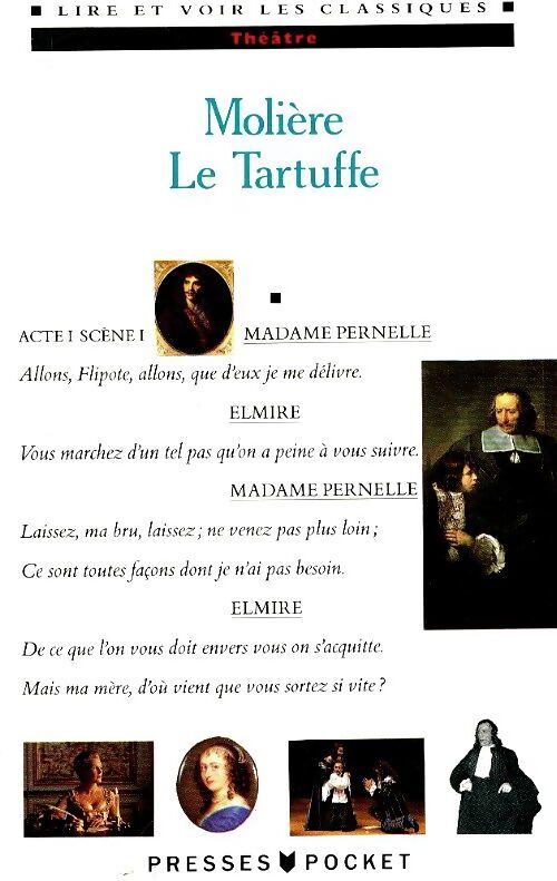 Le tartuffe - Molière - Livre