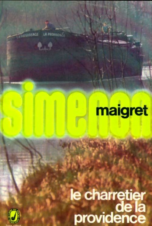 Le charretier de la providence - Georges Simenon - Livre