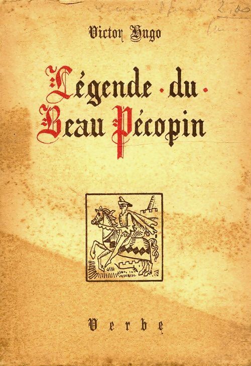 La légende du beau Pécopin - Victor Hugo - Livre