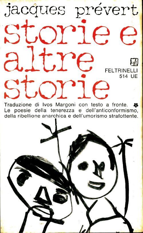Storie e altre storie - Jacques Prévert - Livre