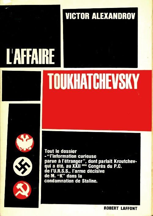 L'affaire Toukhatchevsky - Victor Alexandrov - Livre