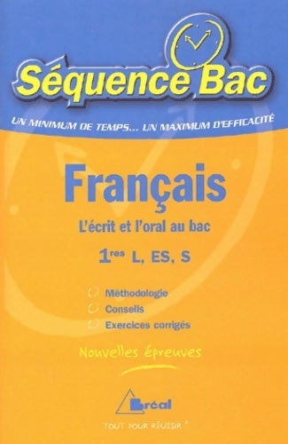 Français 1ère L, ES, S - Jacques Quintallet - Livre