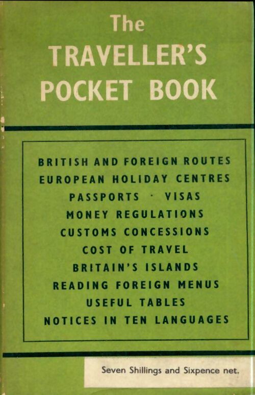 The Traveller's pocket book - Carlton Wallace - Livre