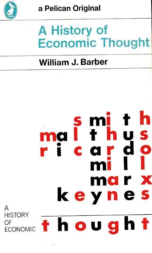 A history of economic thought - William J Barber - Livre