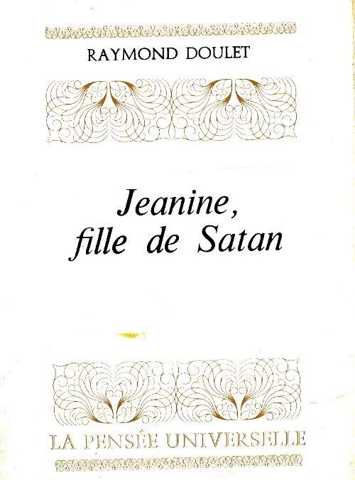 Jeanine fille de Satan - Aymond Doulet - Livre