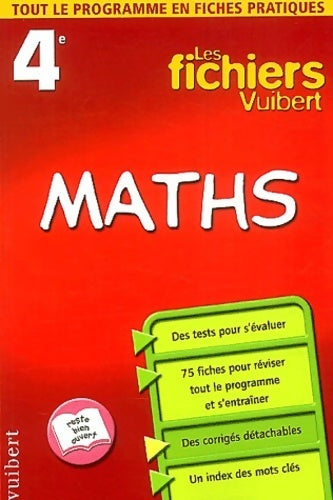 Maths 4e - Claude Felloneau - Livre