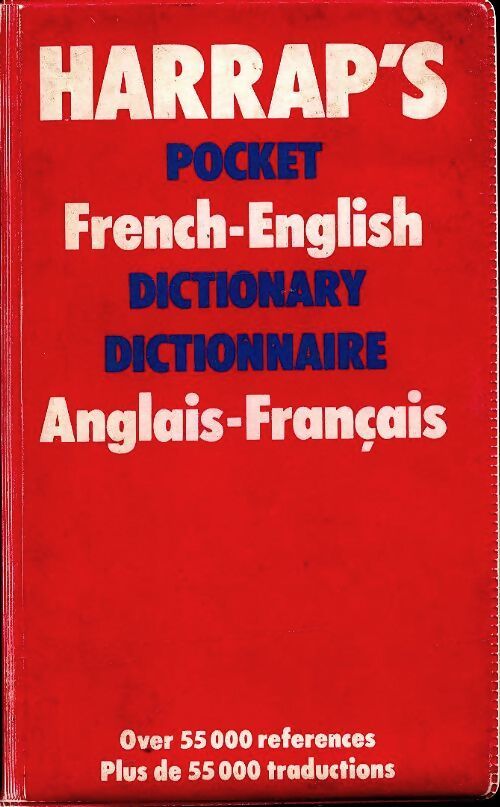 Harrap's pocket french and english dictionary - Patricia Forbes - Livre