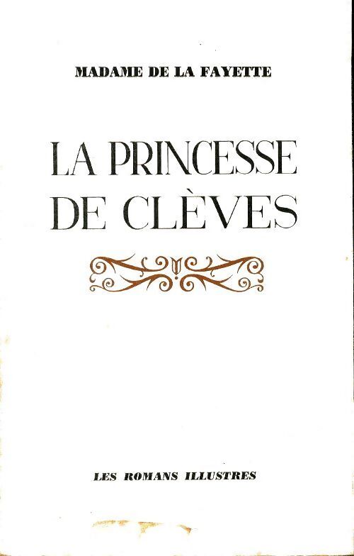 La princesse de Clèves - Mme De Lafayette - Livre