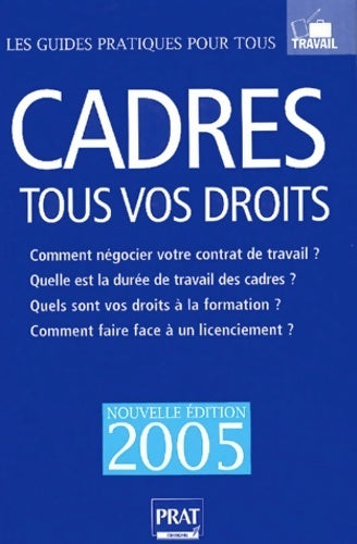 Cadres : Tous vos droits - Brigitte Vert - Livre