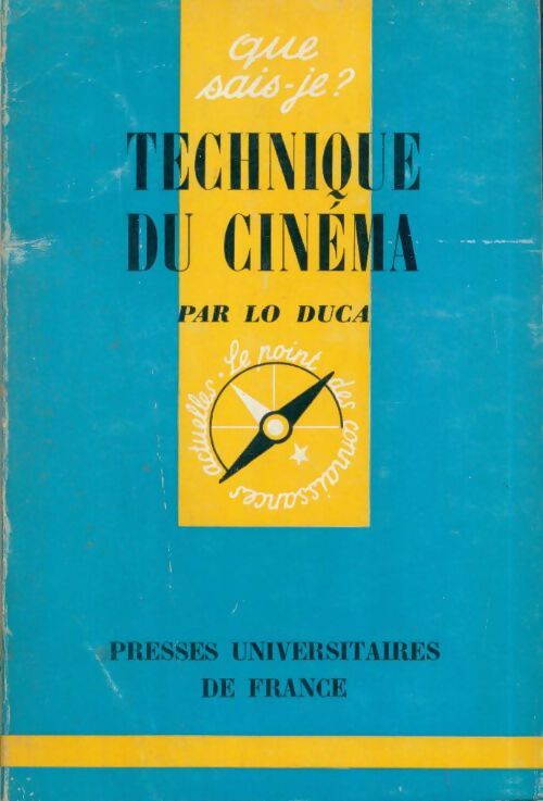 Technique du cinéma - Lo Duca - Livre