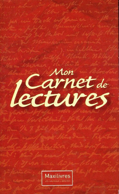 Mon carnet de lectures - Collectif - Livre