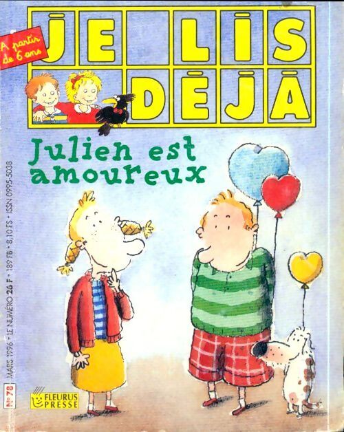 Je lis déja n°78 : Julien est amoureux - Collectif - Livre