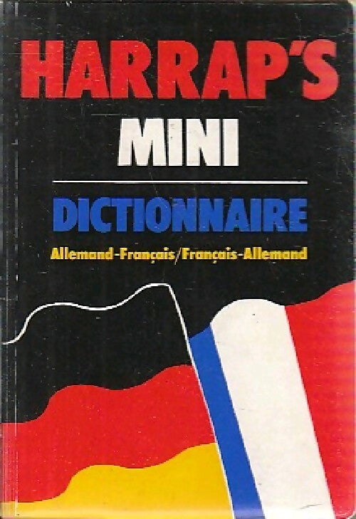 Dictionnaire allemand-français, français-allemand - Harrap Weis Haberfellner - Livre