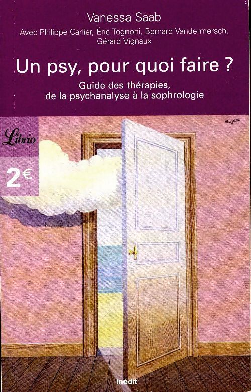 Un psy, pour quoi faire ? - Vanessa Saab - Livre
