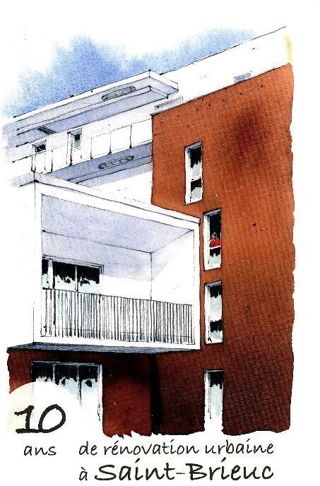 10 ans de rénovation urbaine à Saint-Brieuc - Collectif - Livre