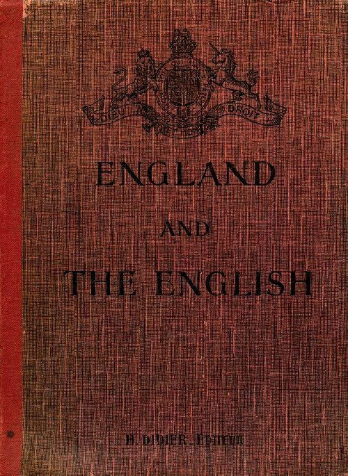 England and the Englih - G. H. Camerlynck - Livre