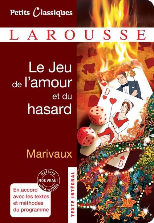 Le jeu de l'amour et du hasard - Marivaux - Livre
