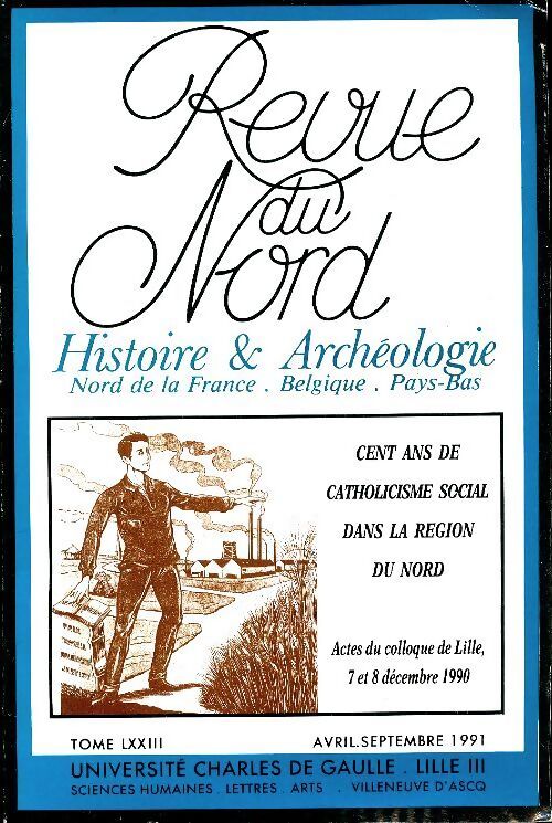 La revue du Nord n°290 - Collectif - Livre