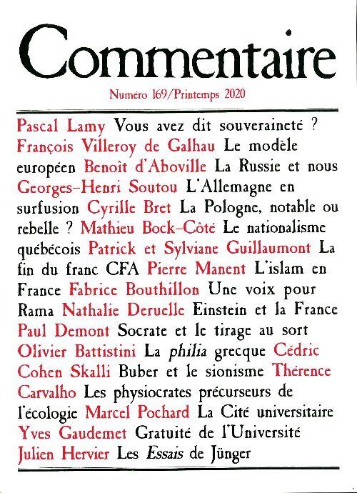 Commentaire n°169 - commentaire - Livre