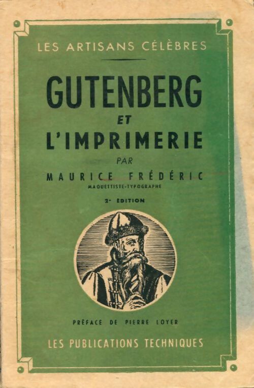 Gutenberg et l'imprimerie - Maurice Frédéric - Livre