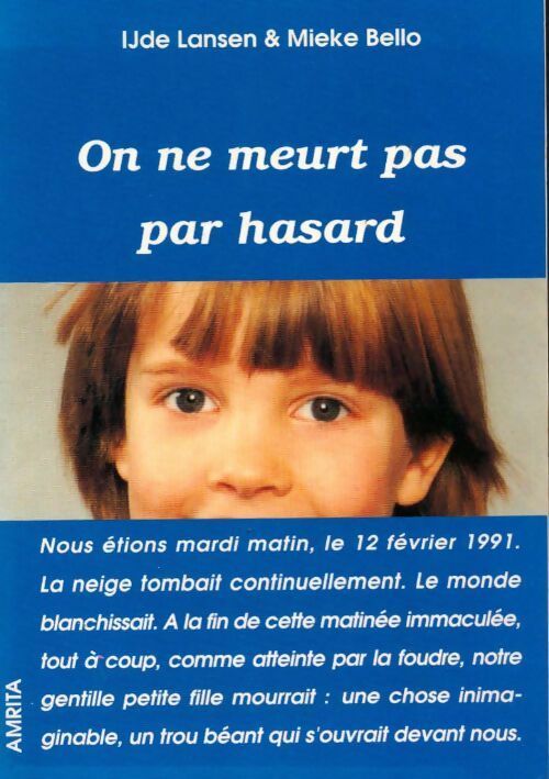On ne meurt pas par hasard - Ijde Lansen - Livre