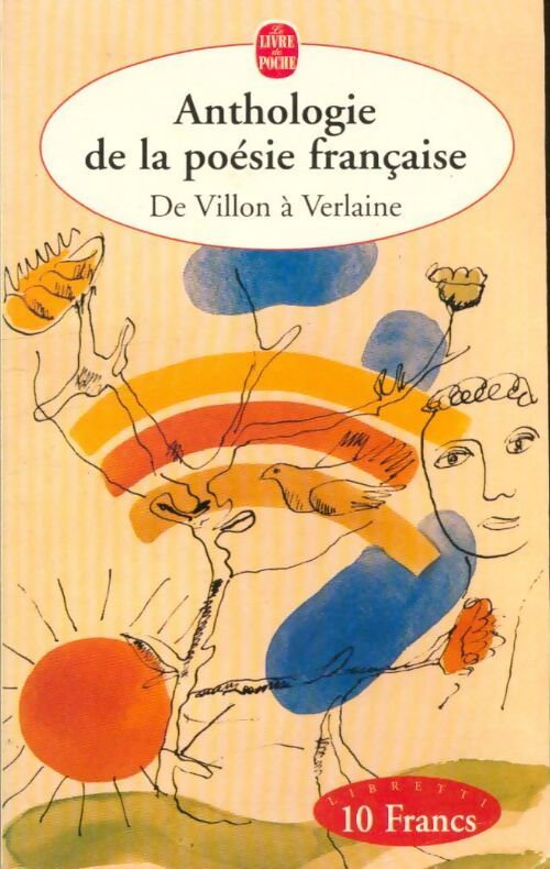 Anthologie de la poésie française de Villon à Verlaine - Inconnu - Livre