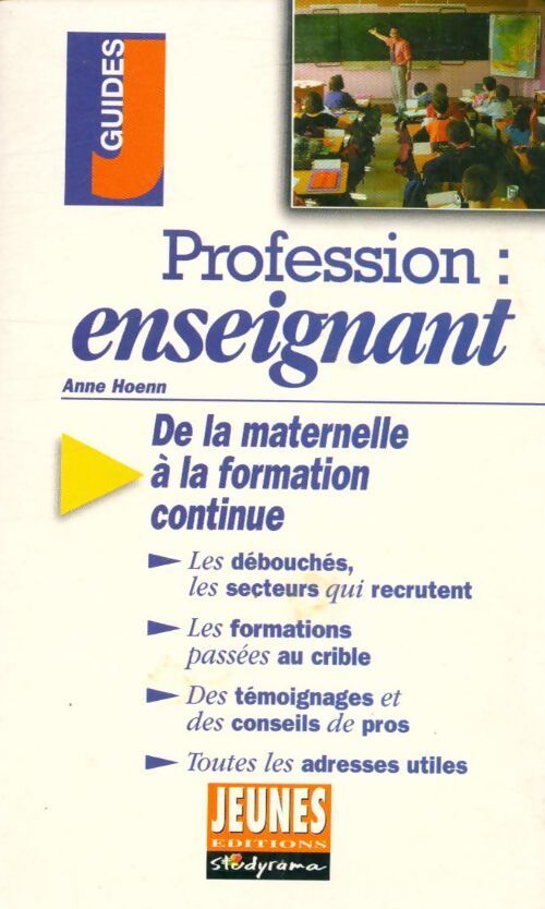Profession : enseignant - Anne Hoenn - Livre