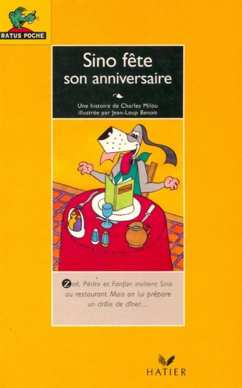 Sino fête son anniversaire - Charles Milou - Livre