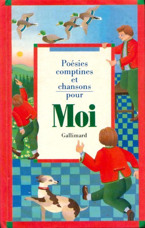 Poésies, comptines et chansons pour moi - Collectif - Livre