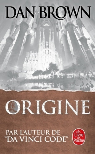 Origine - Dan Brown - Livre