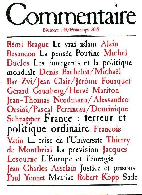 Commentaire n°149 - Collectif - Livre