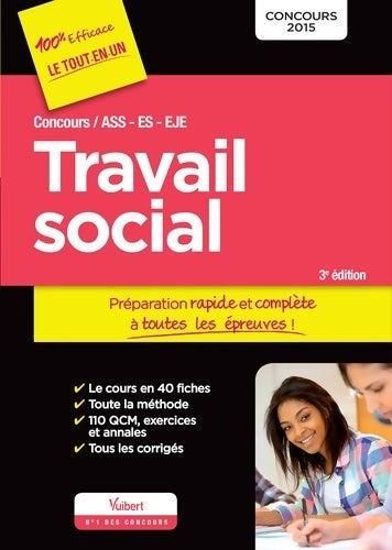 Concours ASS - ES - EJE : Travail social . - Collectif - Livre