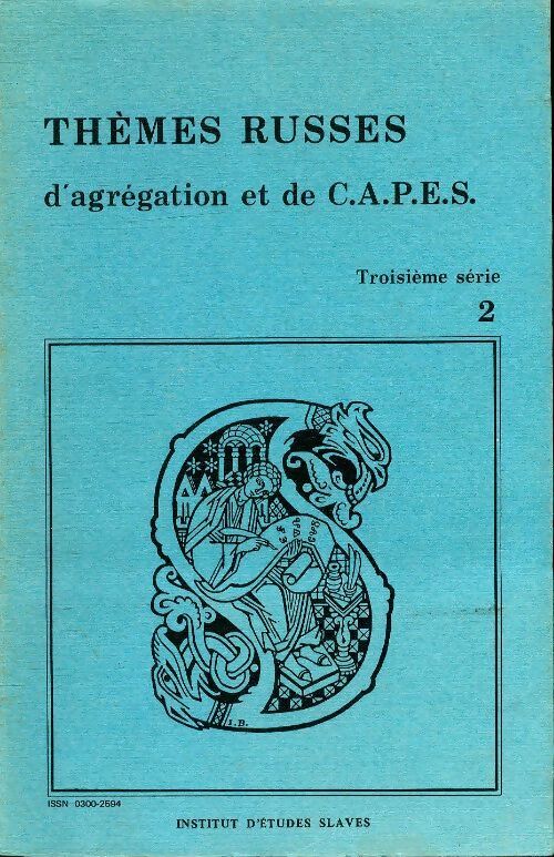 Thèmes russes d'agrégation et de CAPES 3ème série Tome II - Jean Durin - Livre