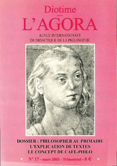 Diotime L'Agora n°17 - Collectif - Livre