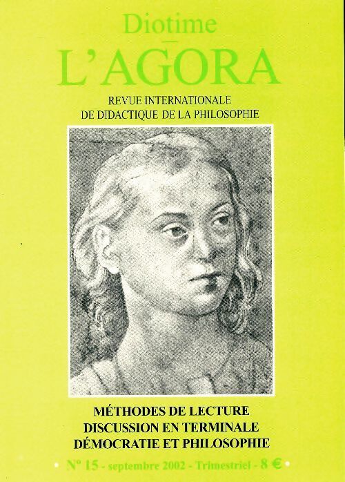 Diotime L'Agora n°15 - Collectif - Livre