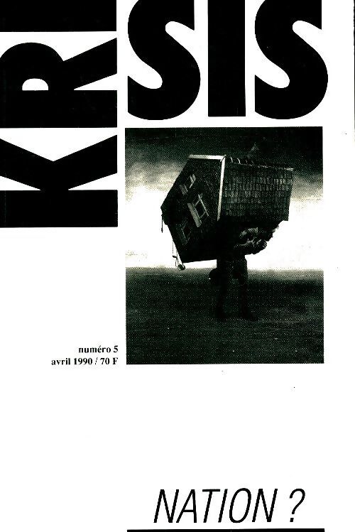 Krisis n°5 : Nation ? - Collectif - Livre