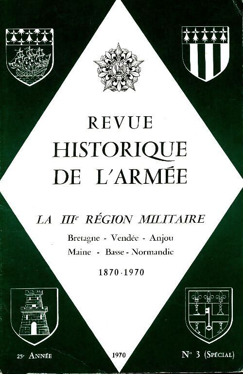 Revue historique de l'armée 1970 n°3 - Collectif - Livre