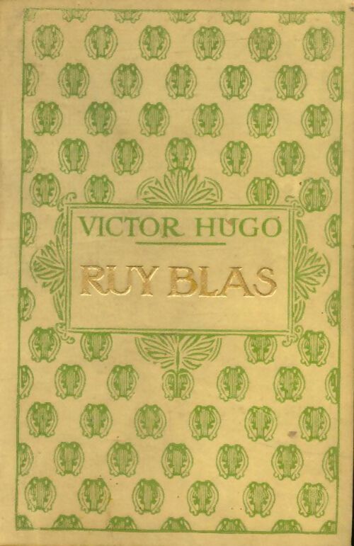 Ruy Blas / Les Burgraves - Victor Hugo - Livre